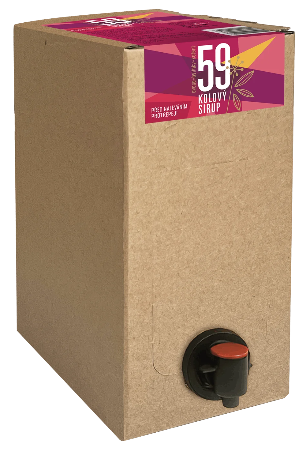 59 Kolový sirup, 3 l bag-in-box